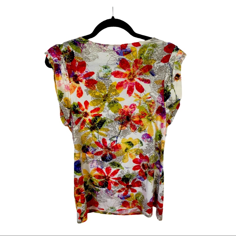 Elton Flower Print T-Shirt